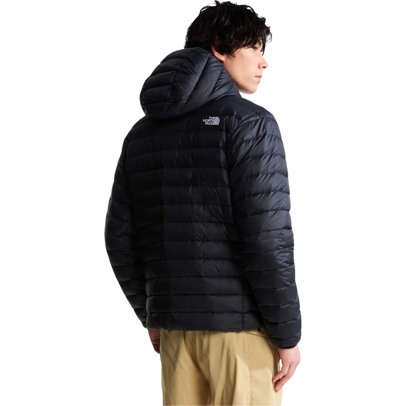2026 The North Face Mens Classic Down Hooded Jacket NF0A8D1T - Black